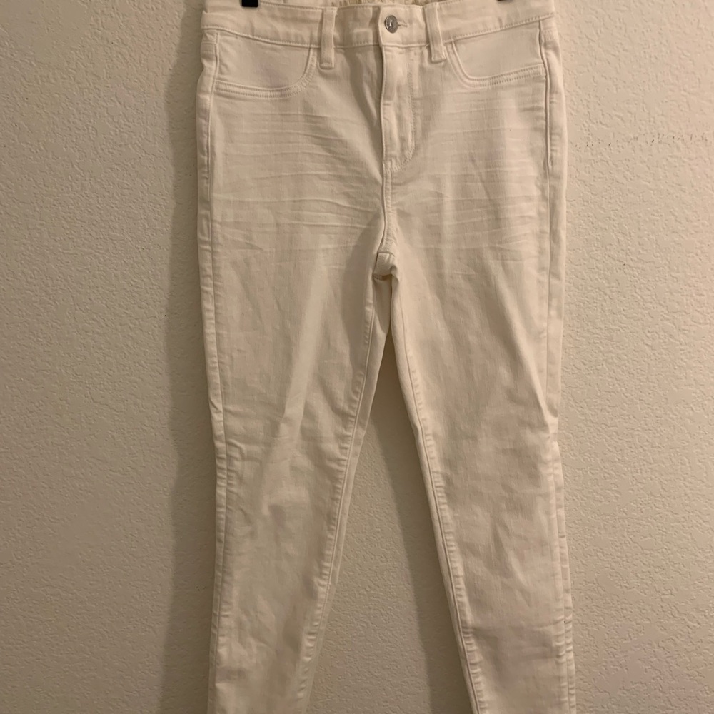 American Eagle Outfitters White Denim Pants
